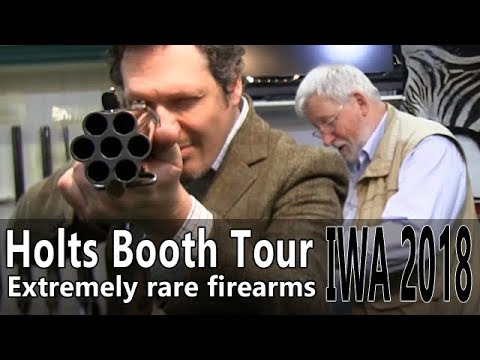 Extremely rare guns at Holts booth – IWA 2018 Part 5