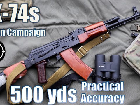 AK74s Iron Sights to 500yds: Practical Accuracy (Milsurp)