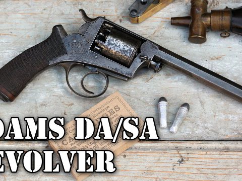 Shooting the Adams DA/SA percussion revolver