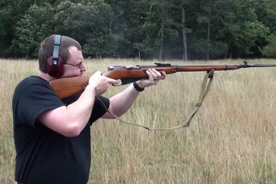 Russian M91/30 Mosin Nagant bolt action rifle in 7.62x54r