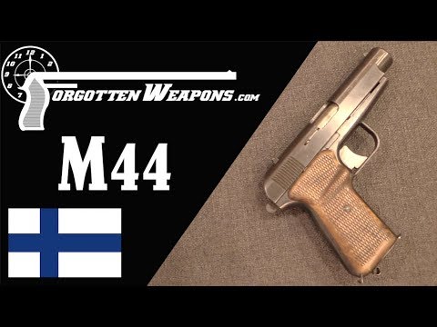 Finnish m/44 Prototype Blowback 9mm Pistol