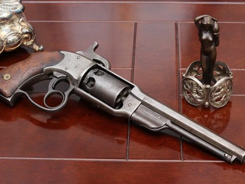 Shooting the Civil War Savage Navy percussion revolver