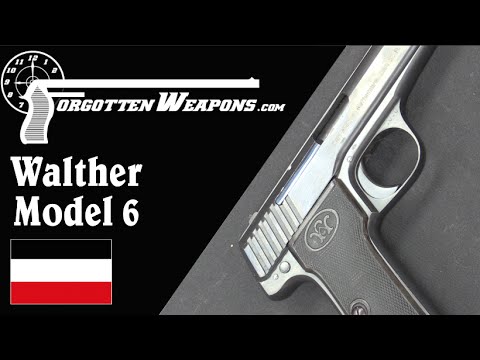 Walther Model 6 – WW1 Officer’s Sidearm