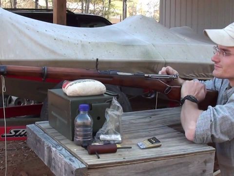 Steyr M95 Initial Cast Bullet Testing 8x56r
