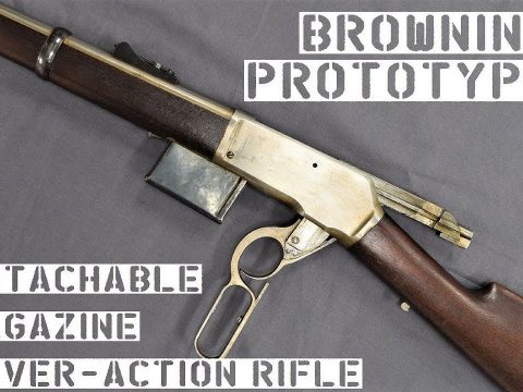 TAB Episode 53: Browning Prototypes – Detachable Box Magazine Lever Action Rifle