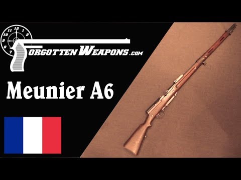 Meunier A6: France’s First Semiauto Battle Rifle