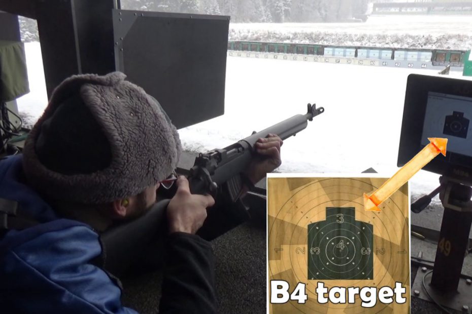 EXTRA VID: 7.62×39 AIA (Lee Enfield) Frankenrifle’s first ever 300m outing (with crap Wolf ammo).