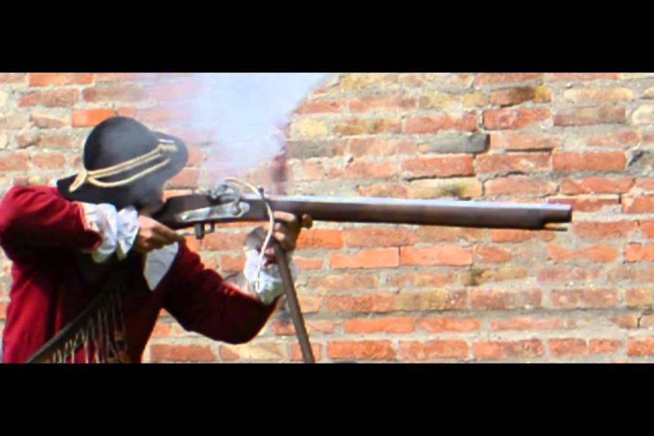 Lock times 2: Matchlock musket in slow motion