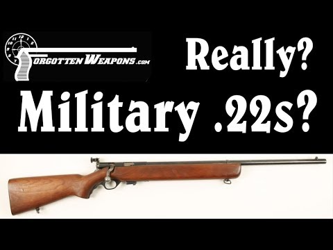 Why Does the Military Use .22 Rimfire Rifles for Training?