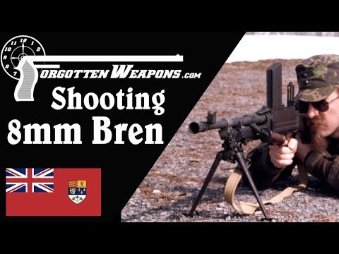 Shooting the Inglis 8mm Bren Gun