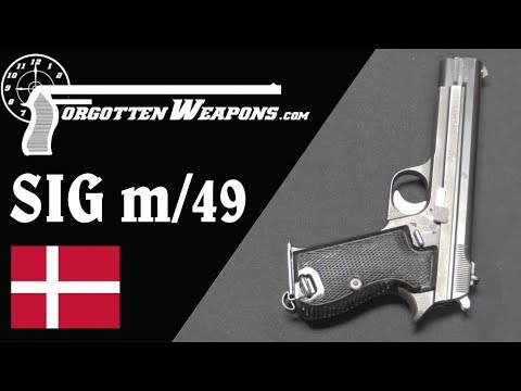 Danish m/49 Service Pistol by SIG