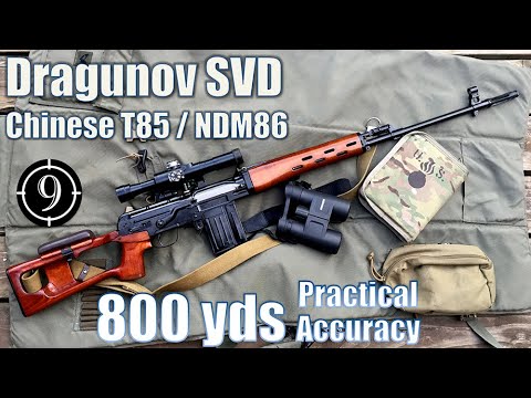 Dragunov SVD (Chinese Type 85/NDM86) to 800yds: Practical Accuracy