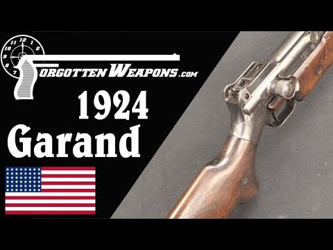 Garand Primer-Activated 1924 Trials Rifle