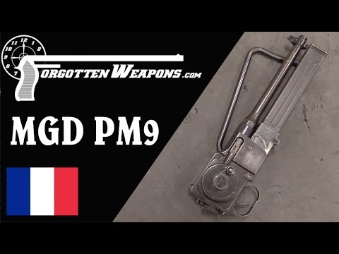 MGD PM9 Rotary-Action Submachine Gun