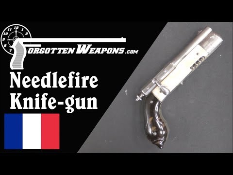 Parisian Needlefire Knife-Pistol Combination