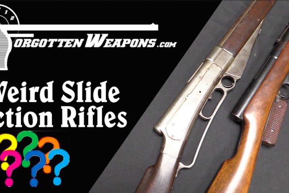 Weird Slide Action Prototype Rifles
