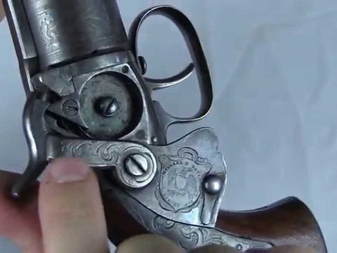 Massachusetts Arms Maynard-Primed Belt Revolver