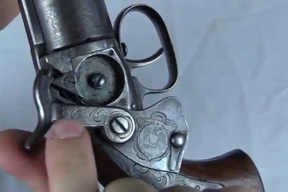 Massachusetts Arms Maynard-Primed Belt Revolver