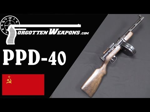 Soviet PPD-40: Degtyarev’s Submachine Gun