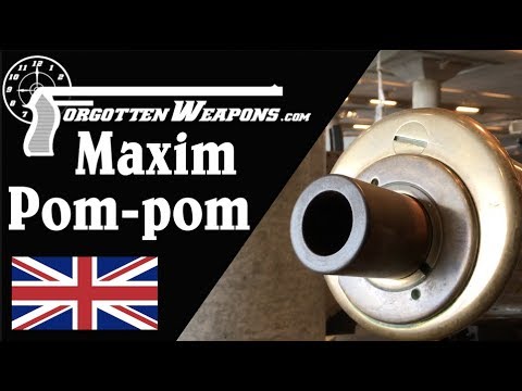 Quick Look at a 37mm Maxim “Pompom” Automatic Cannon