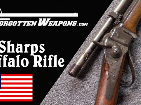 Scoped Sharps 1874 Buffalo Rifle