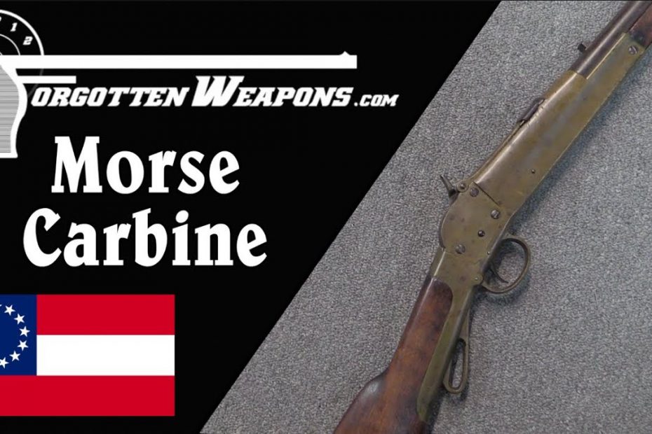Confederate Morse Carbine: Centerfire Cartridges Ahead of Their Time