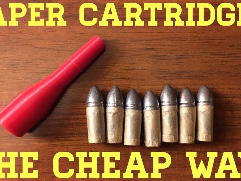 Making Paper Cartridges… The Cheap Way! (And A Giveaway)