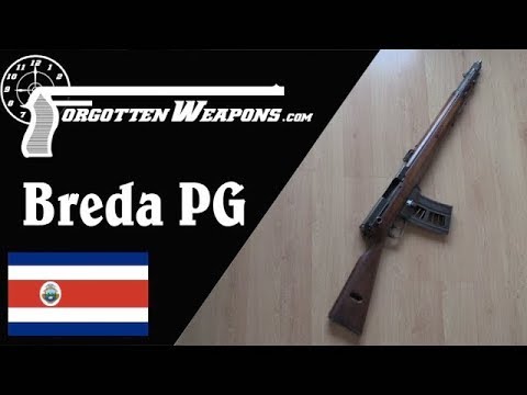 Costa Rican Breda PG: The First Burst-Fire Rifle