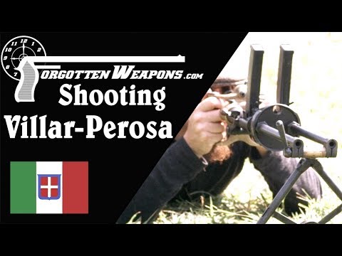 WW1 Villar Perosa SMG at the Range