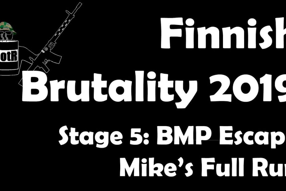 Stage 5 – Mike’s (Bloke’s) complete Run | Finnish Brutality 2019