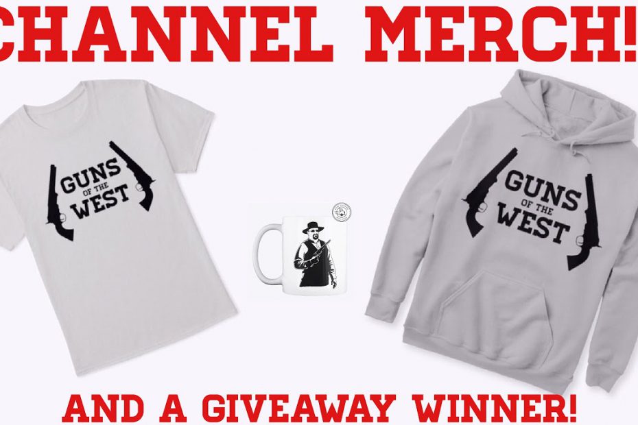Channel Merchandise!!! And A Giveaway Winner!