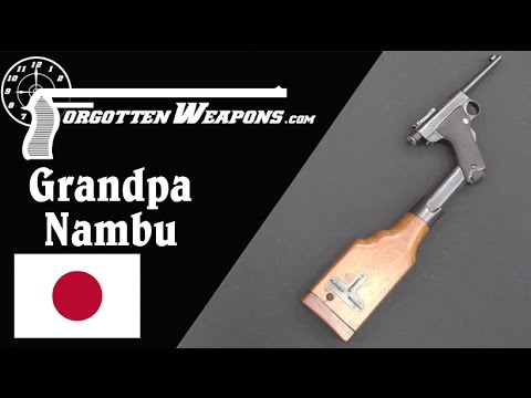 “Grandpa Nambu” Japanese Pistol