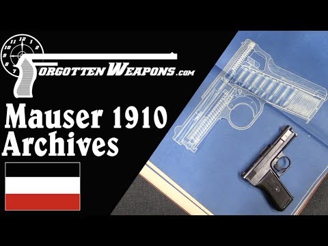 Papers Behind the Pistol: Mauser’s Archives on the Model 1910