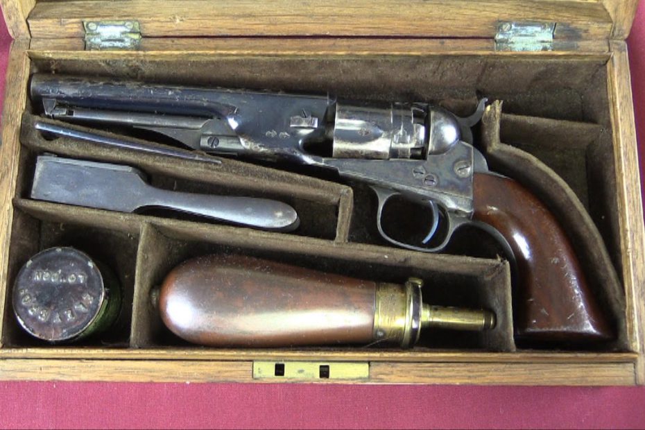 Colt 1862 Police Pocket Revolver (Cased)