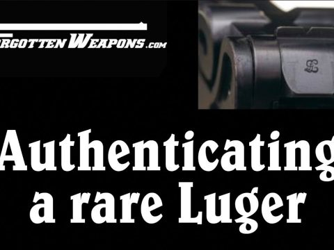 Authenticating a Very Rare GL Script Luger