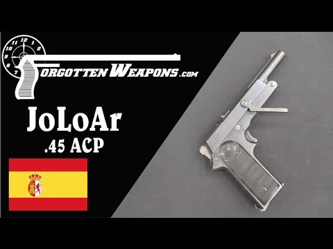 JoLoAr .45 ACP One-Hand-Cocking Pistol