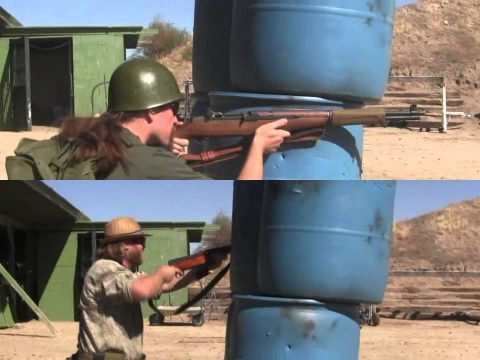 2-Gun Action Challenge Match: SVT40 vs M1 Garand