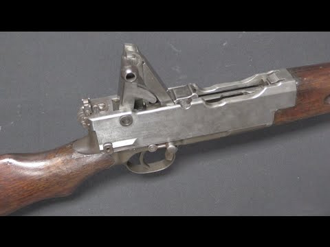 Japanese Trials Gas-Operated Pedersen Rifle