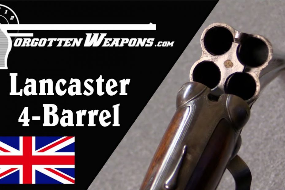 Lancaster Four-Barrel Shotgun With Double-Action Trigger