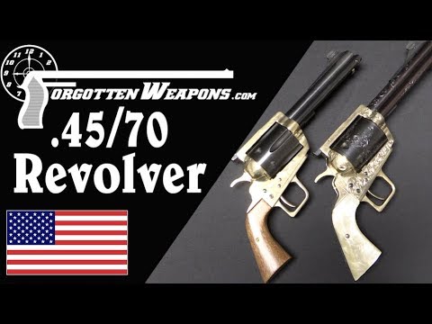 Ludicrously Huge .45-70 and .50-70 Revolvers