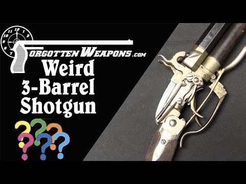 A Mystifying 3-Barrel Percussion Shotgun