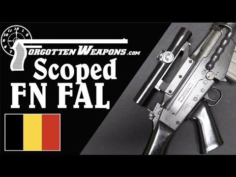 FN FAL With an Original FN Scope