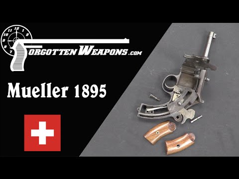 Müller 1895 Curved-Recoil Pistol
