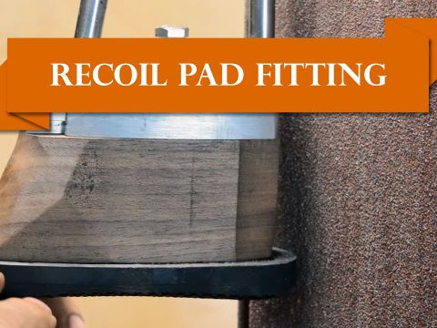 Anvil 075: Grinding and Mounting a Recoil Pad