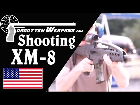 Shooting the Full Auto XM-8 Carbine