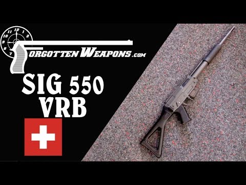 SIG’s Pump Action 550 Rifle: the 550 VRB