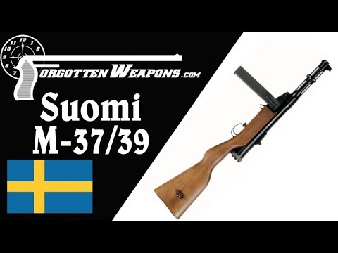 The Swedish Suomi M-37/39 Submachine Gun
