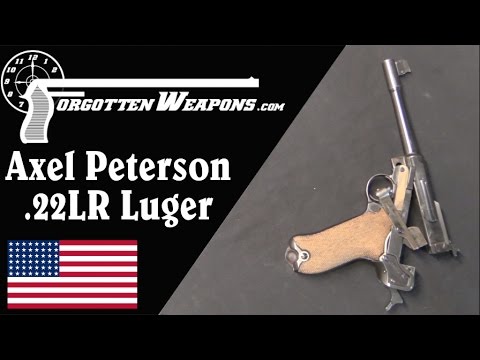 Axel Peterson .22 Luger Single Shot Conversion