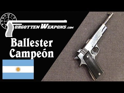 Hafdasa’s Ballester Campeon Competition .22LR Pistol