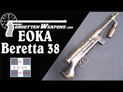 EOKA Cut-Down Beretta 38 SMG